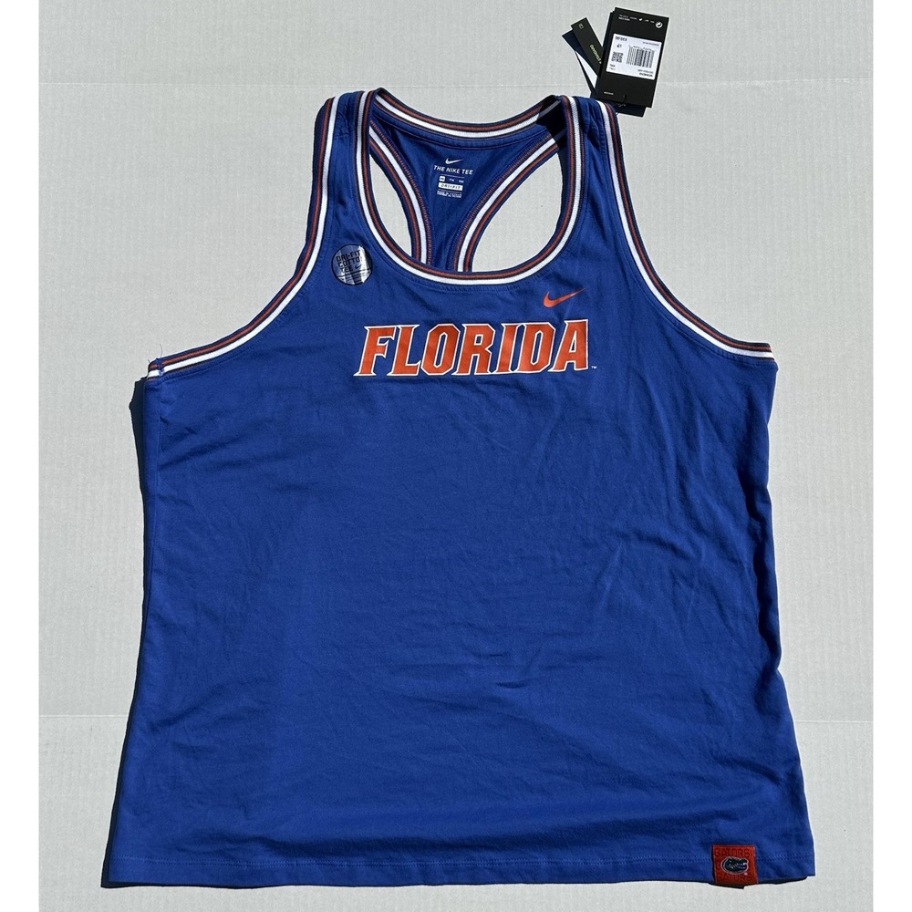 University Of Florida Gators Womens Tank Top XXL Nike Racerback Athletic Cut NWT